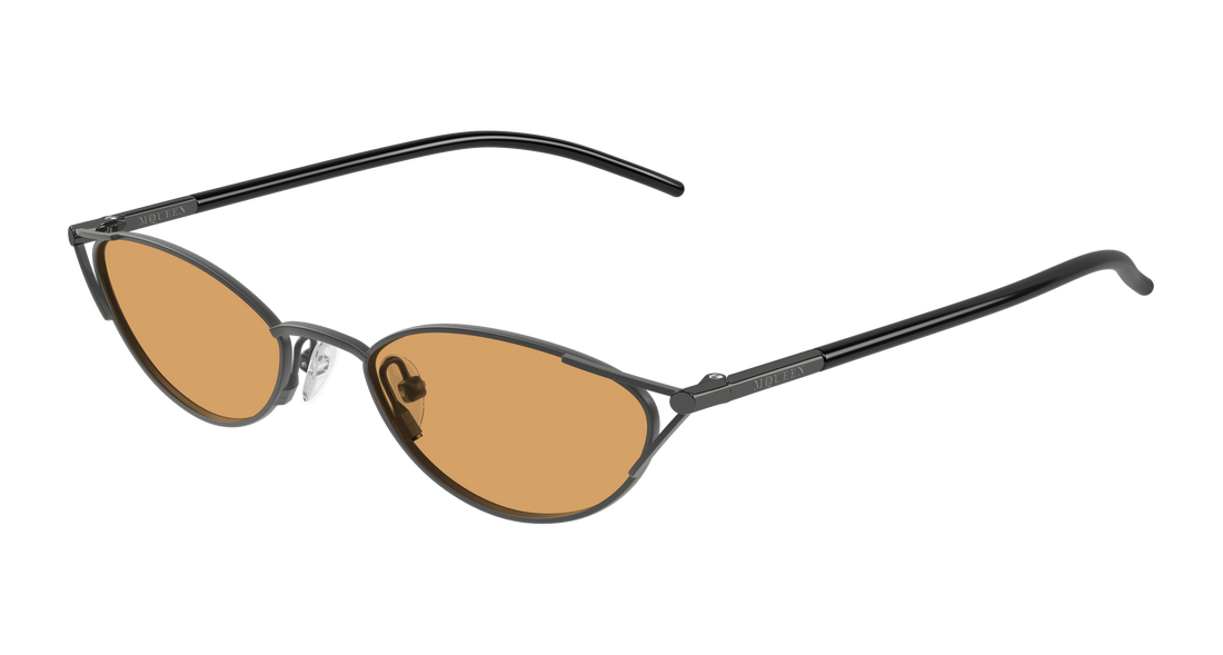 Sunglasses alexander mcqueen am0563s 004 plateado cat eye femenino size 50mm - Main view