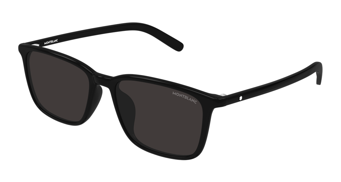 Sonnenbrillen montblanc mb0528sa 001 negro rectangular / squared masculino größe 56mm - Hauptansicht