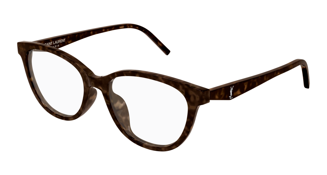 Okulary korekcyjne saint laurent sl m188/f 002 havana cat eye femenino rozmiar 53mm - Widok główny