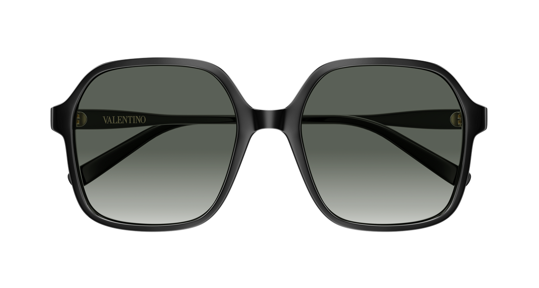 Occhiali da sole valentino vg0018s 001 negro rectangular / squared femenino taglia 56mm - Vista dettagliata
