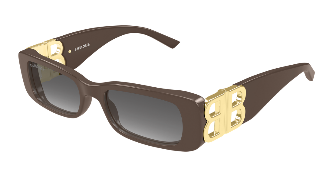 Gafas de sol balenciaga bb0096s 029 marron rectangular / squared femenino talla 51mm - Vista principal