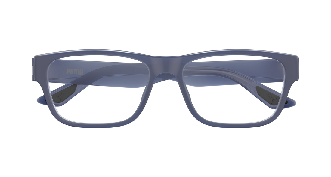 Prescription glasses puma pu0543o 003 gris rectangular / squared masculino size 56mm - Detailed view