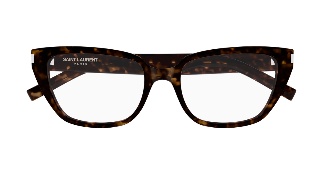 Gafas graduadas saint laurent sl 896 002 havana cat eye femenino talla 55mm - Vista de detalle