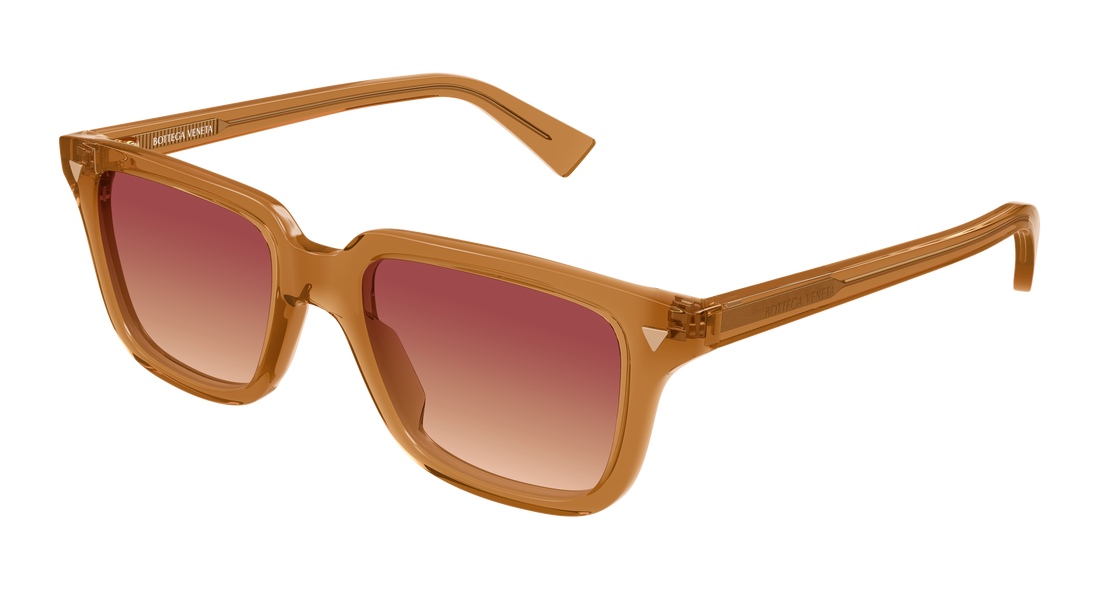Sunglasses bottega veneta bv1363s 006 naranja rectangular / squared unisex size 50mm - Main view