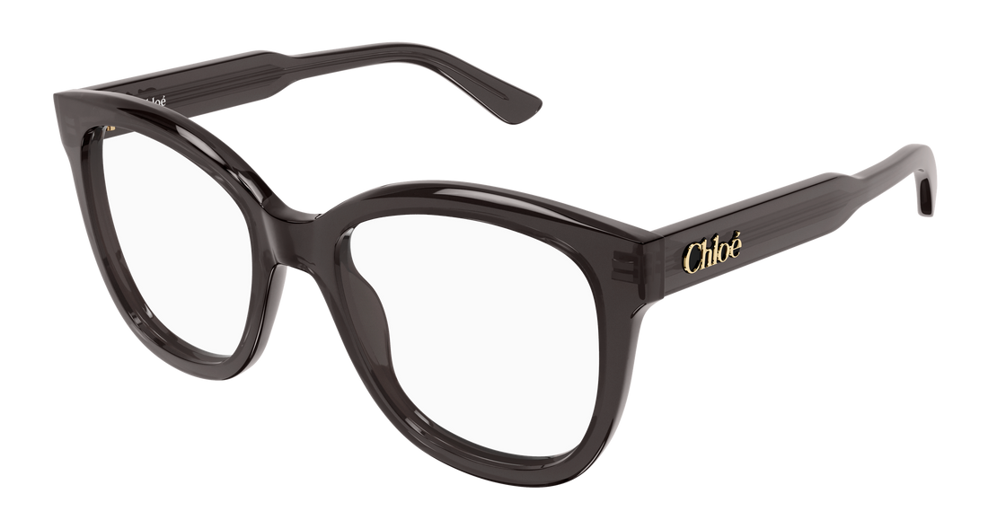Briller chloé ch0378o 001 gris rectangular / squared femenino størrelse 54mm - Hovedvisning
