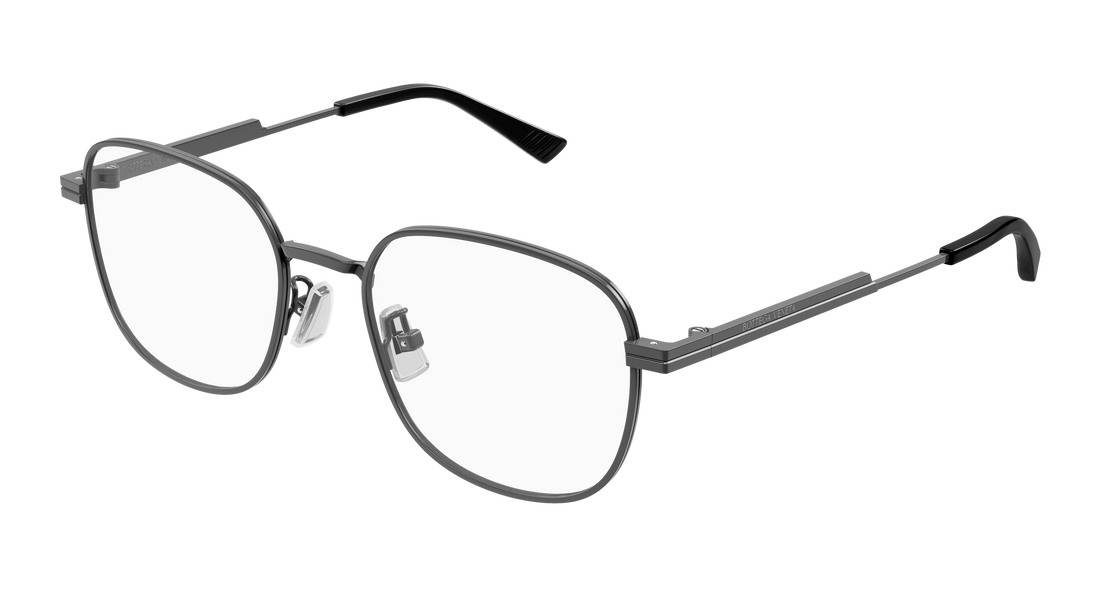 Occhiali da vista bottega veneta bv1521oj 003 plateado rectangular / squared unisex taglia 52mm - Vista principale