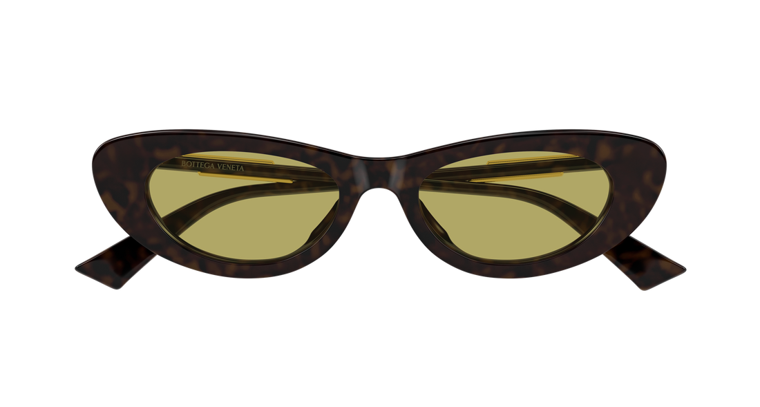 Sonnenbrillen bottega veneta bv1447s 002 havana cat eye femenino größe 51mm - Detailansicht
