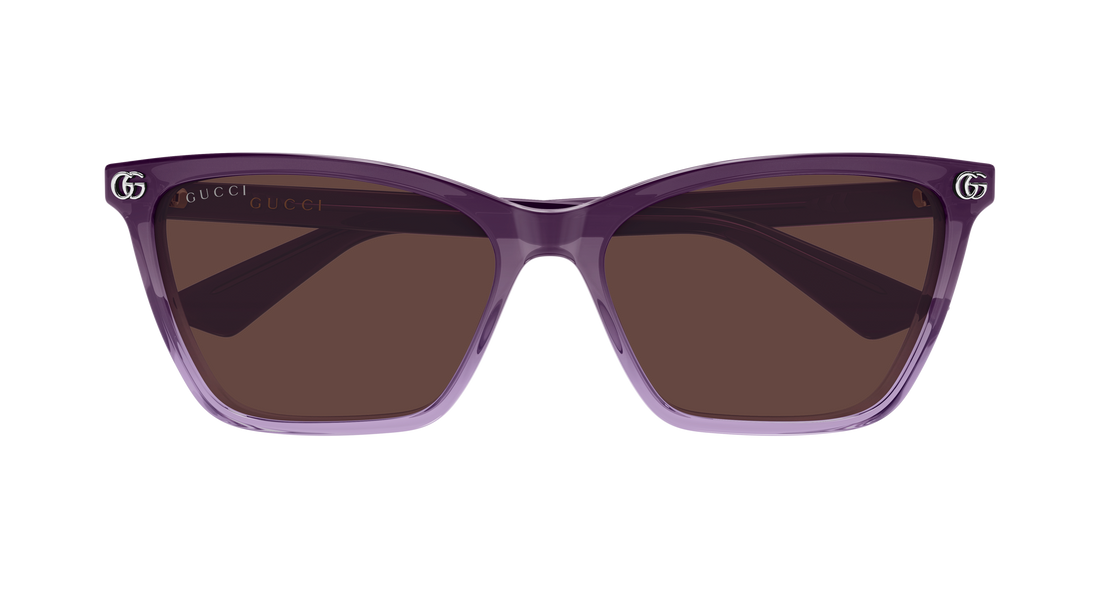 Sonnenbrillen gucci gg2111s 003 violeta cat eye femenino größe 56mm - Detailansicht