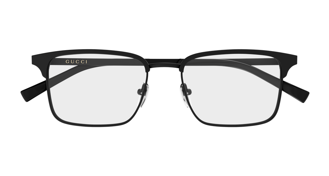 Brillen gucci gg2136o 006 negro rectangular / squared masculino größe 58mm - Detailansicht