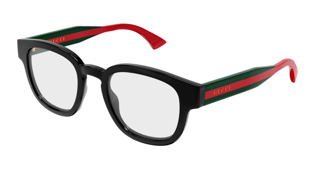 Occhiali da vista gucci gg1992o 005 negro round/oval/panthos masculino taglia 50mm - Vista principale