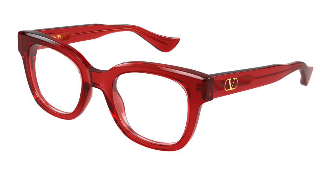 Dioptrijske naočale valentino vg0060o 004 rojo rectangular / squared femenino veličina 50mm - Glavni prikaz