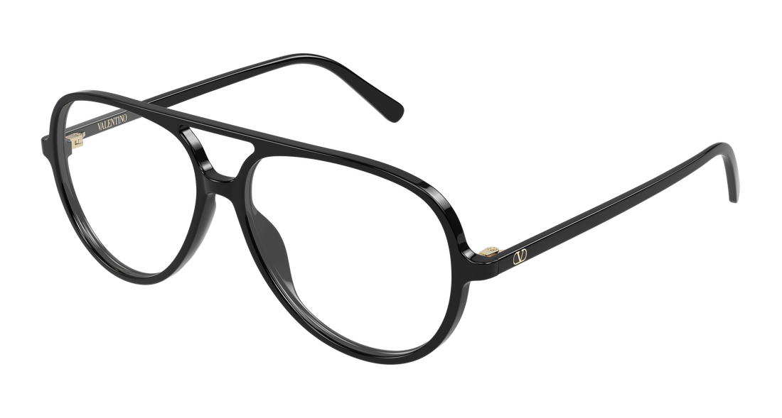 Occhiali da vista valentino vg0023o 001 negro round/oval/panthos femenino taglia 56mm - Vista principale