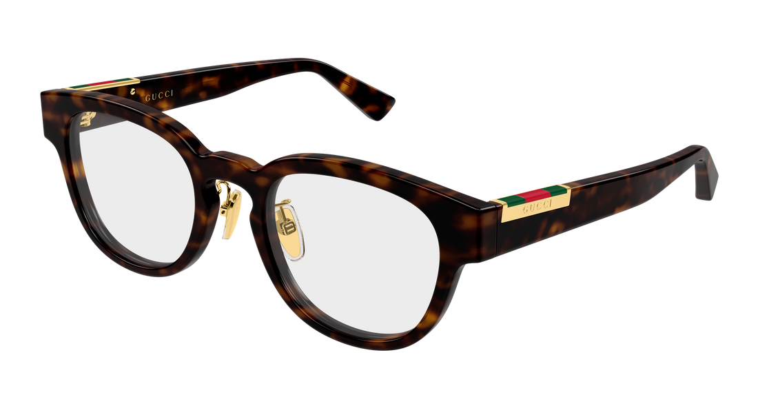 Briller gucci gg2263oj 002 havana round/oval/panthos masculino størrelse 50mm - Hovedvisning