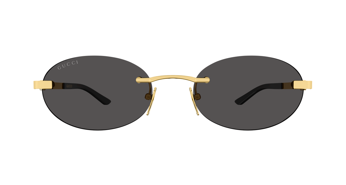 Solglasögon gucci gg2214s 001 dorado round/oval/panthos femenino storlek 55mm - Detaljvy