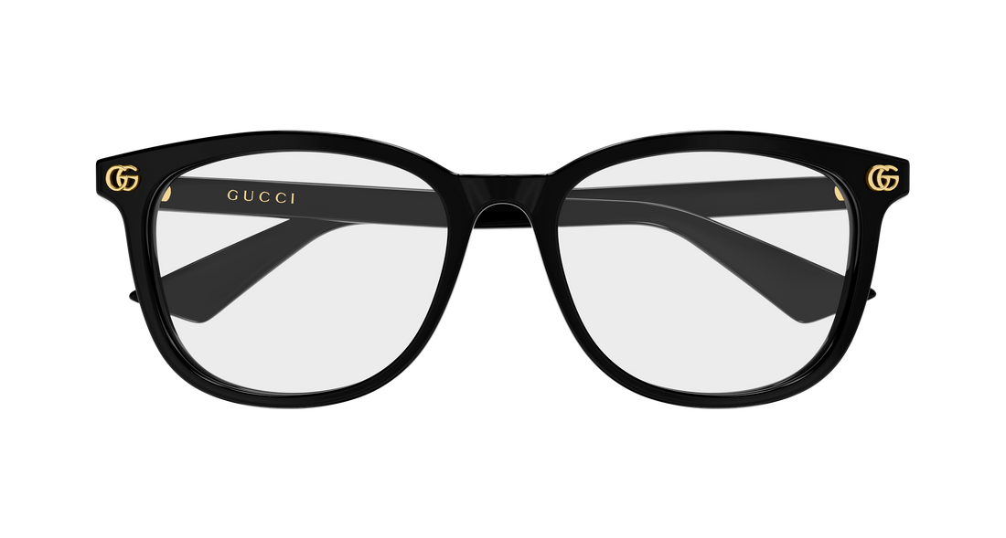 Briller gucci gg2265oa 001 negro round/oval/panthos femenino størrelse 53mm - Detaljeret visning