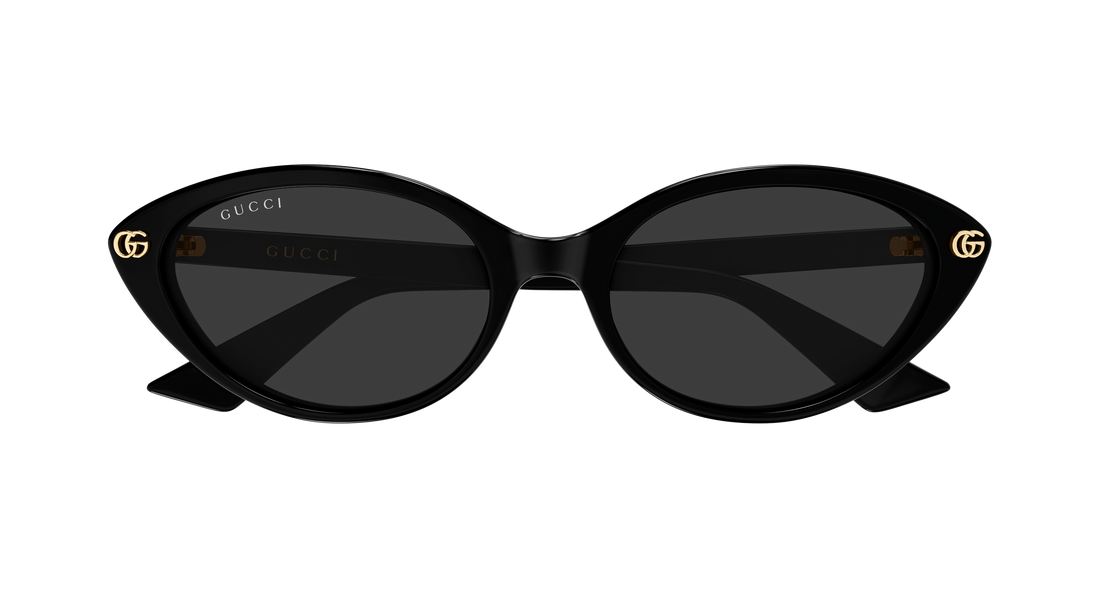 Occhiali da sole gucci gg2110s 001 negro cat eye femenino taglia 54mm - Vista dettagliata