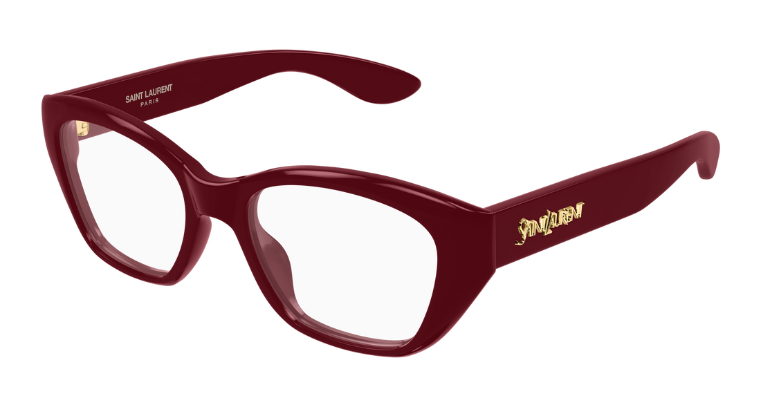 Glasögon saint laurent sl 924 005 rojo cat eye femenino storlek 52mm - Huvudvy