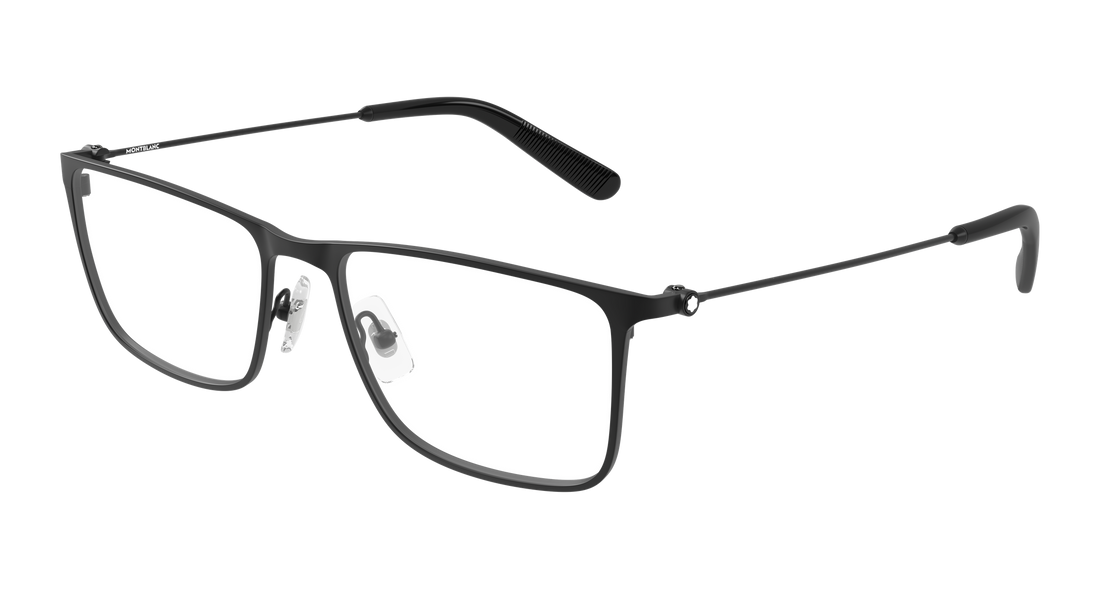 Occhiali da vista montblanc mb0464o 005 negro rectangular / squared masculino taglia 57mm - Vista principale
