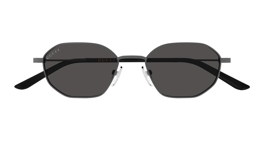 Solglasögon gucci gg2257s 001 plateado geometrical/directional unisex storlek 49mm - Detaljvy