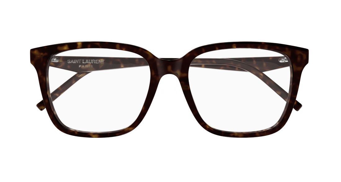 Okulary korekcyjne saint laurent sl m191/f 002 havana cat eye femenino rozmiar 54mm - Widok szczegółowy