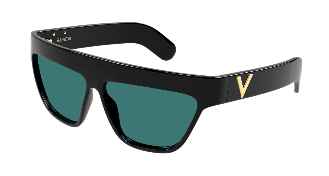 Okulary przeciwsłoneczne valentino vg0068s 005 negro geometrical/directional unisex rozmiar 62mm - Widok główny