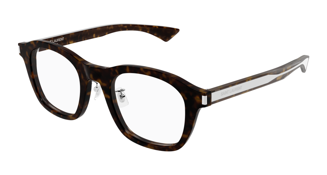 Dioptrijske naočale saint laurent sl 880/j opt 002 havana round/oval/panthos unisex veličina 48mm - Glavni prikaz