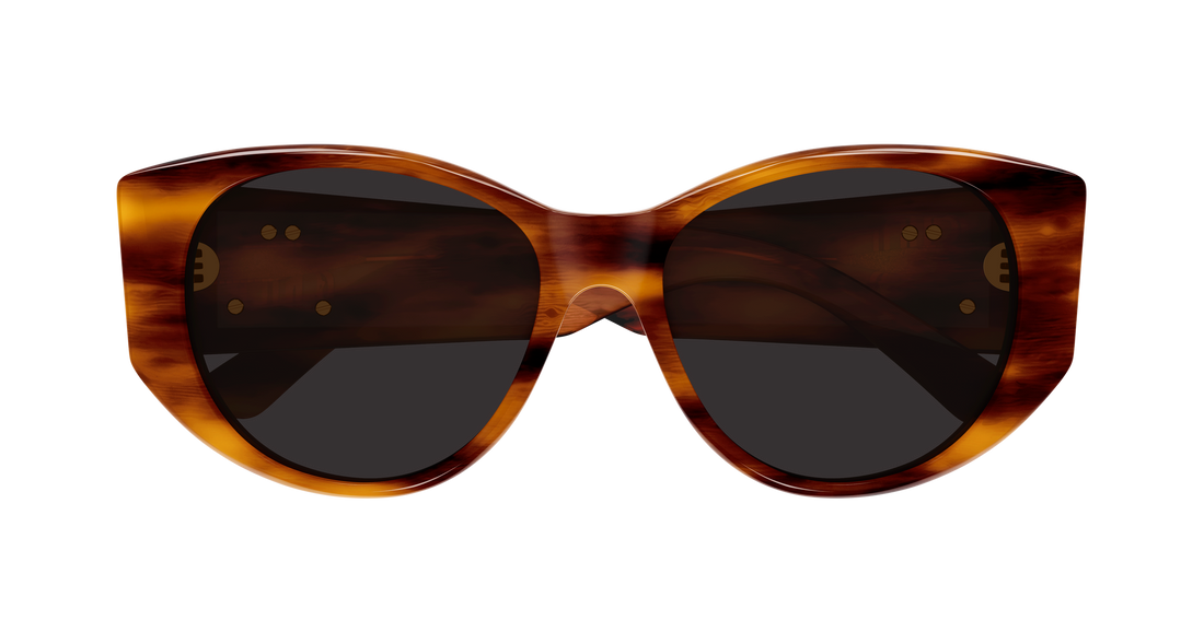 Sunglasses balenciaga bb0455s 005 marron geometrical/directional femenino size 55mm - Detailed view