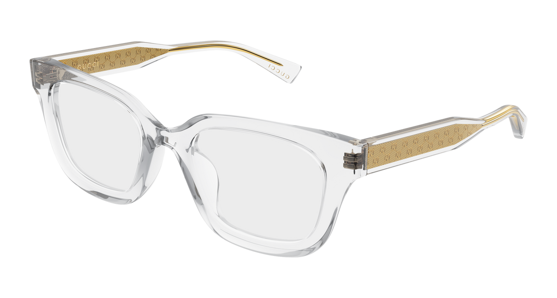 Brillen gucci gg2067ol 008 transparente rectangular / squared femenino größe 52mm - Hauptansicht