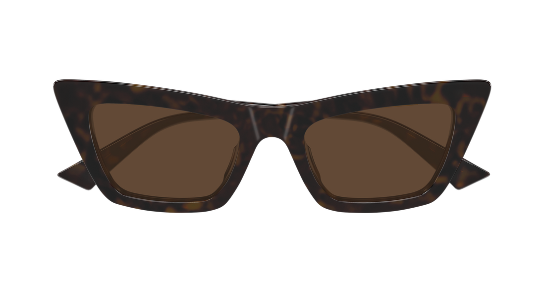Sonnenbrillen bottega veneta bv1446s 002 havana cat eye femenino größe 53mm - Detailansicht