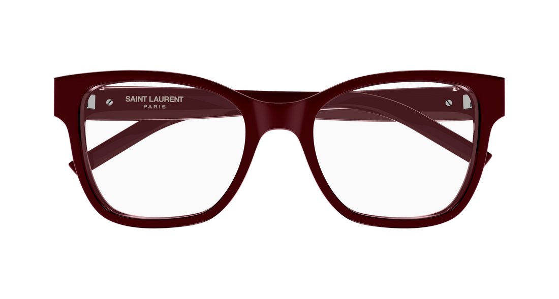 Gafas graduadas saint laurent sl m158 012 burdeos cat eye femenino talla 54mm - Vista de detalle