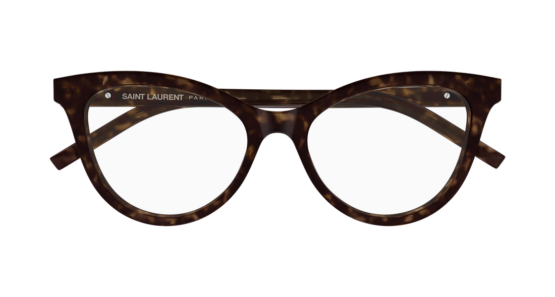 Prescription glasses saint laurent sl m164 002 havana cat eye femenino size 51mm - Detailed view