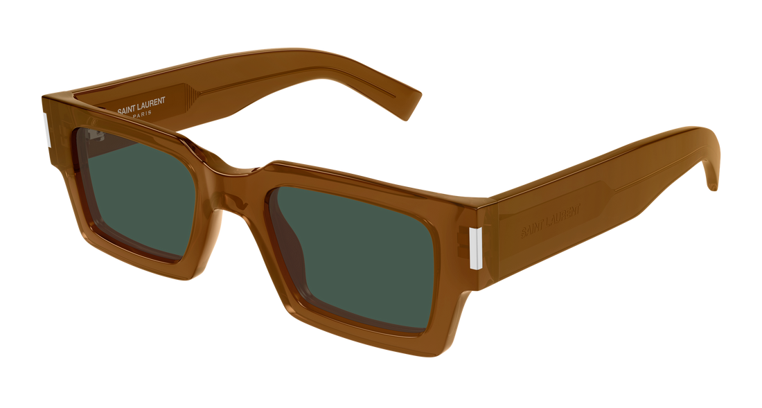 Gafas de sol saint laurent sl 572 011 marron rectangular / squared unisex talla 50mm - Vista principal