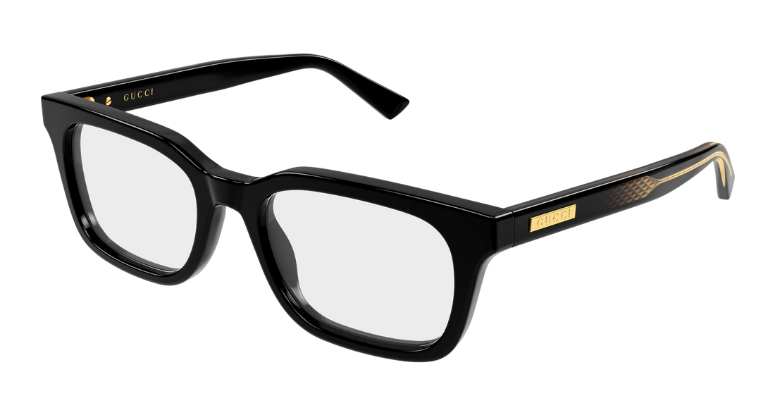 Dioptrijske naočale gucci gg2249o 001 negro rectangular / squared masculino veličina 53mm - Glavni prikaz