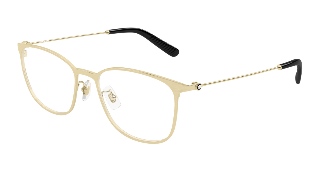 Occhiali da vista montblanc mb0463ol 004 dorado rectangular / squared masculino taglia 54mm - Vista principale