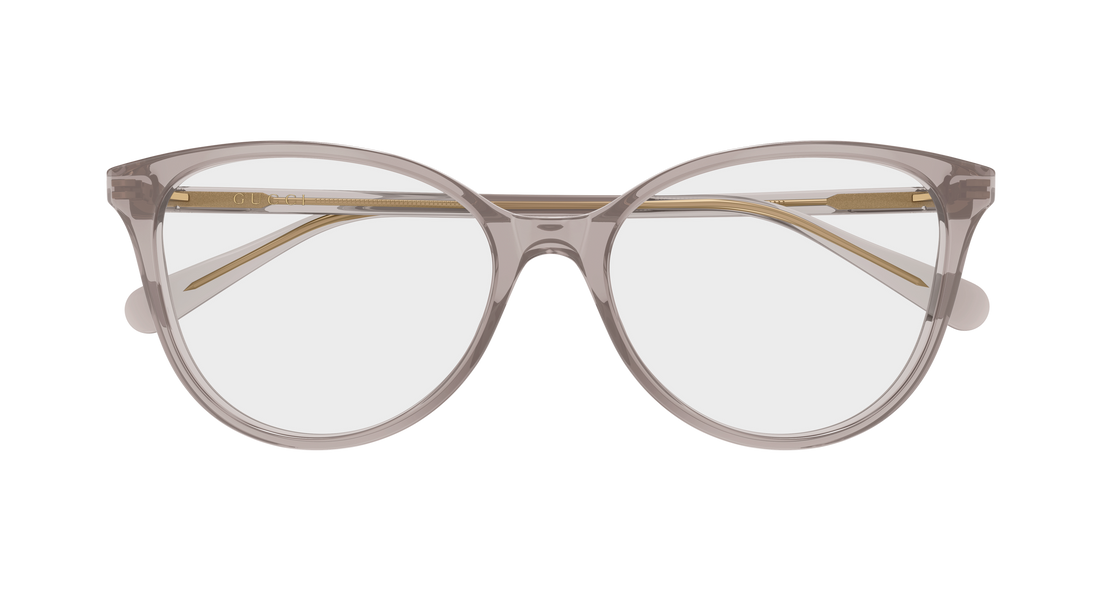 Occhiali da vista gucci gg1359o 009 gris cat eye femenino taglia 54mm - Vista dettagliata