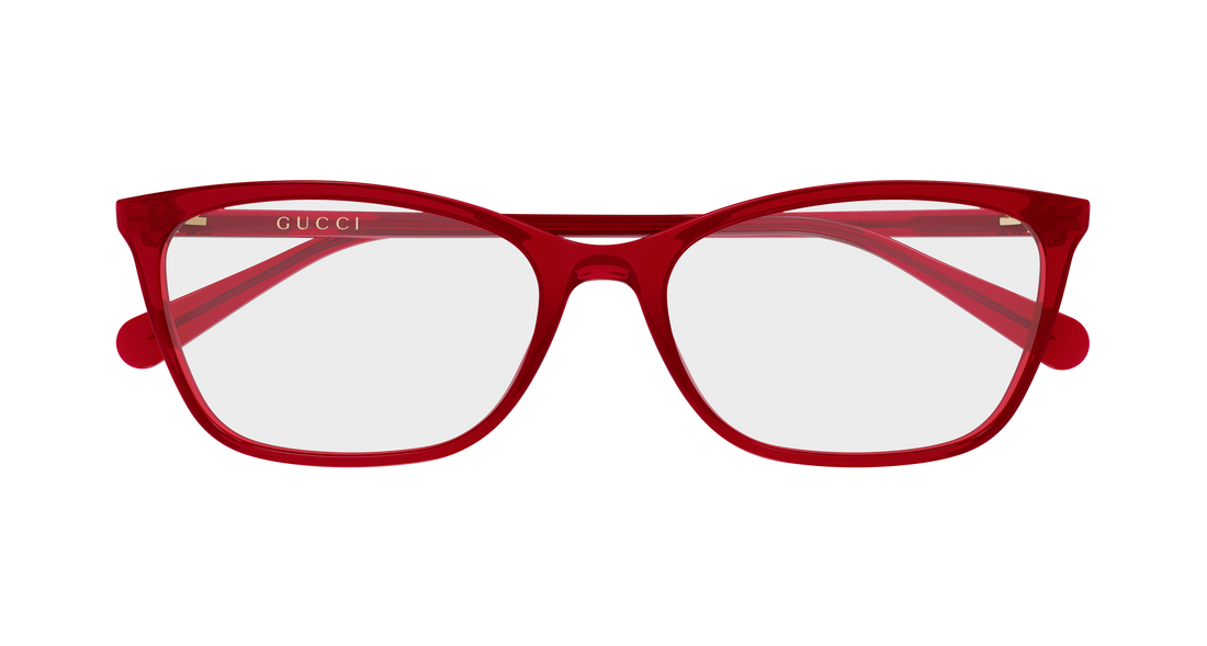 Occhiali da vista gucci gg1930o 005 rojo rectangular / squared femenino taglia 55mm - Vista dettagliata