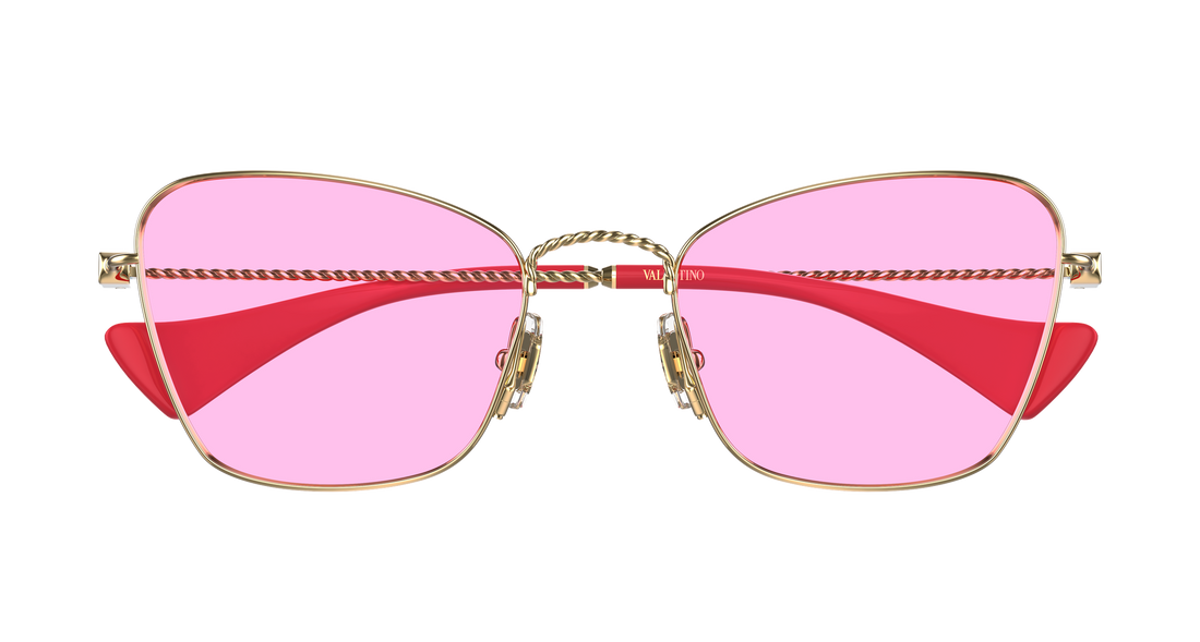 Sunčane naočale valentino vg0063s 003 dorado cat eye femenino veličina 52mm - Detaljni prikaz