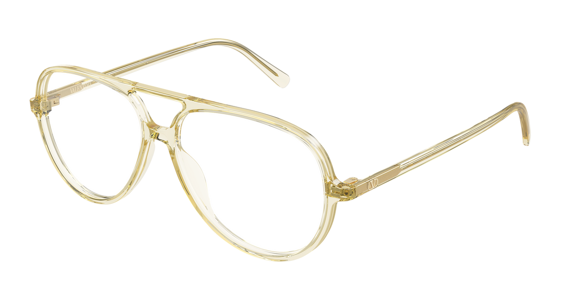 Lunettes de vue valentino vg0023o 004 naranja round/oval/panthos femenino taille 56mm - Vue principale