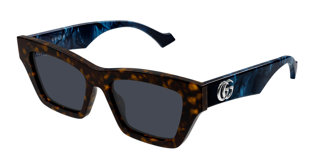 Sunčane naočale gucci gg1753s 008 havana cat eye femenino veličina 53mm - Glavni prikaz