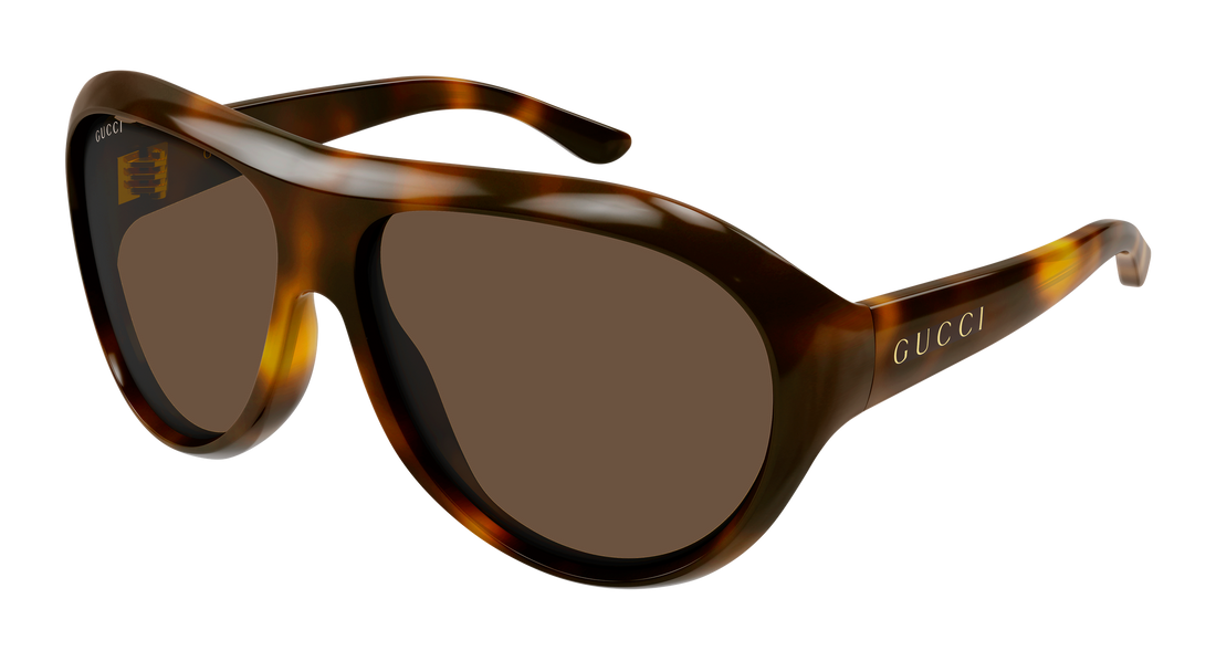 Solbriller gucci gg2270s 002 havana round/oval/panthos femenino størrelse 62mm - Hovedvisning