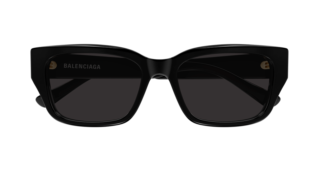 Gafas de sol balenciaga bb0480sk 001 negro rectangular / squared unisex talla 56mm - Vista de detalle