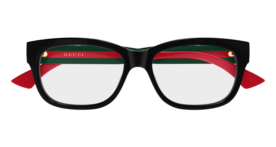 Occhiali da vista gucci gg0278on 011 negro cat eye femenino taglia 55mm - Vista dettagliata