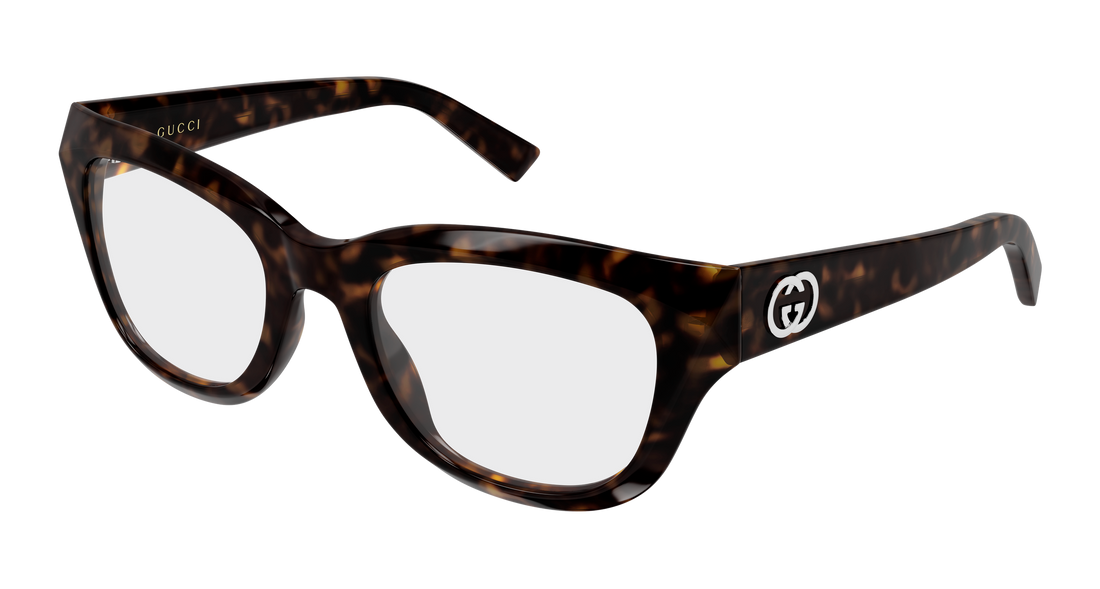 Dioptrijske naočale gucci gg2202o 002 havana geometrical/directional femenino veličina 51mm - Glavni prikaz