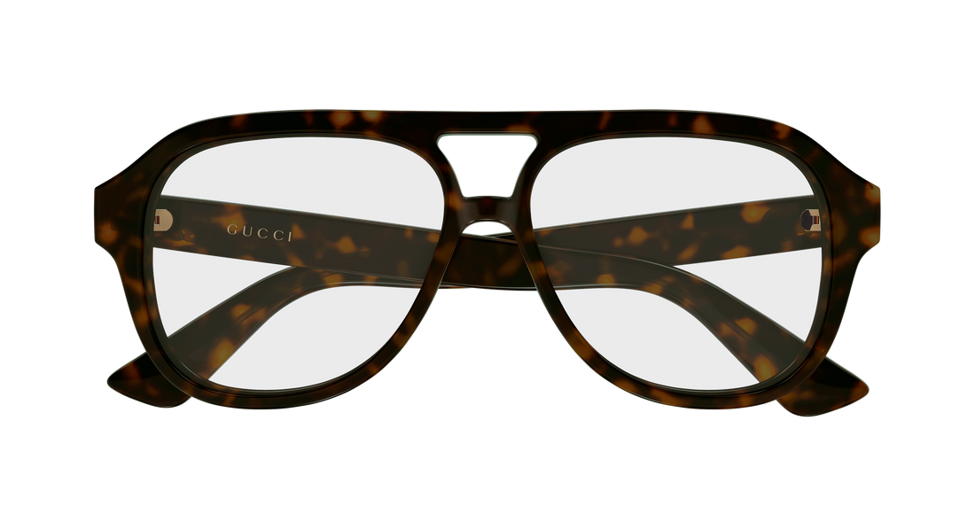 Dioptrijske naočale gucci gg2192o 002 havana pilot/navigator femenino veličina 55mm - Detaljni prikaz