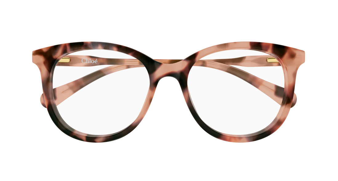 Dioptrijske naočale chloé cc0028o 002 havana round/oval/panthos infantil veličina 48mm - Detaljni prikaz