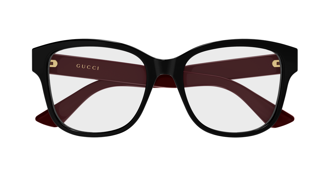 Dioptrijske naočale gucci gg1340o 009 negro rectangular / squared femenino veličina 54mm - Detaljni prikaz