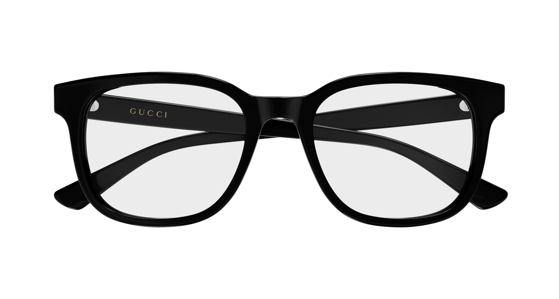 Occhiali da vista gucci gg2138ok 001 negro round/oval/panthos masculino taglia 53mm - Vista dettagliata