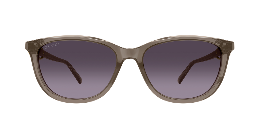 Sunčane naočale gucci gg2220sk 004 marron round/oval/panthos femenino veličina 56mm - Detaljni prikaz