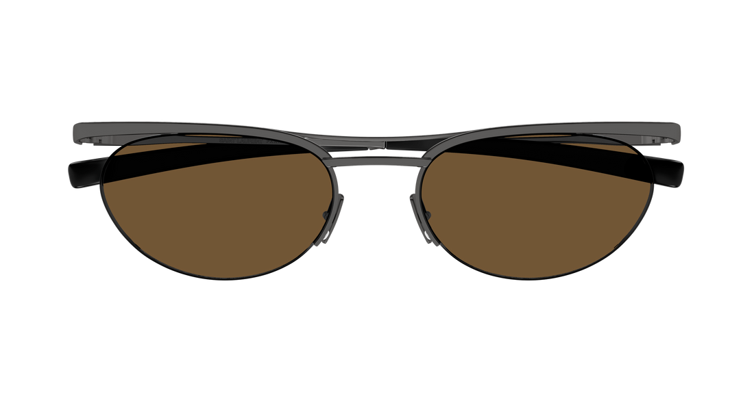 Occhiali da sole saint laurent sl 862 003 plateado round/oval/panthos unisex taglia 54mm - Vista dettagliata