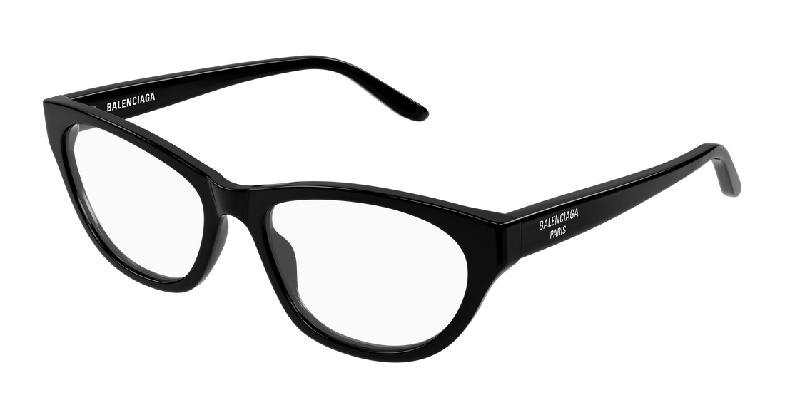 Occhiali da vista balenciaga bb0500o 001 negro cat eye femenino taglia 54mm - Vista principale